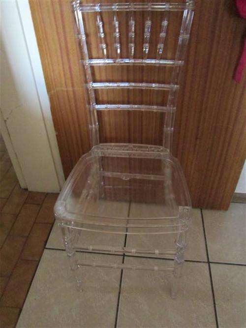 GHOST Chair made of strong durable Acrylic