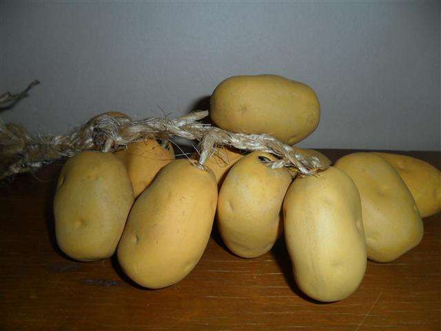 Potatoes for kitchen decor