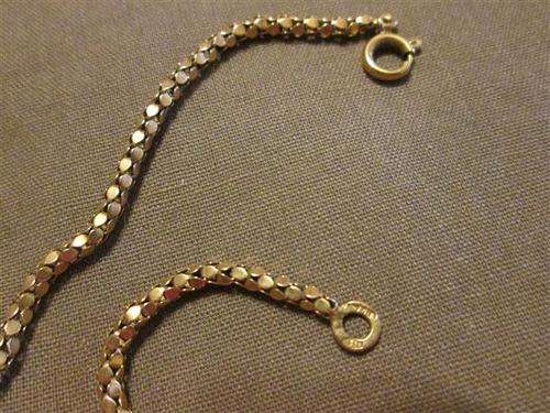 18kt Gold chain broken can be used as scrap