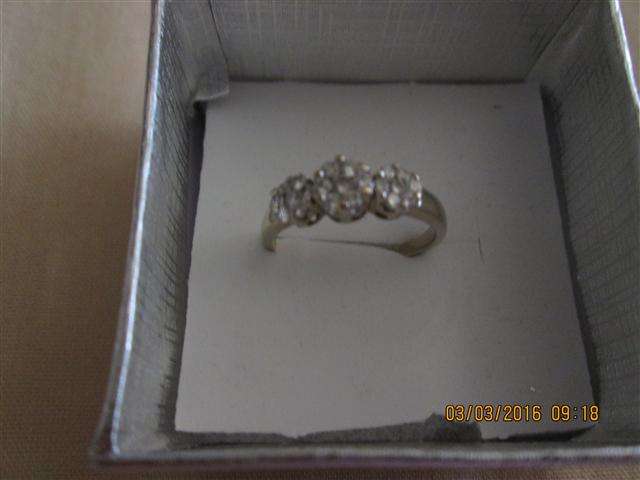 Gorgeous diamond setting in white gold 18ct white gold