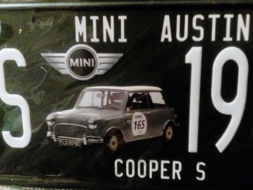 VINTAGE STYLE MINI AUSTIN METAL SIGN