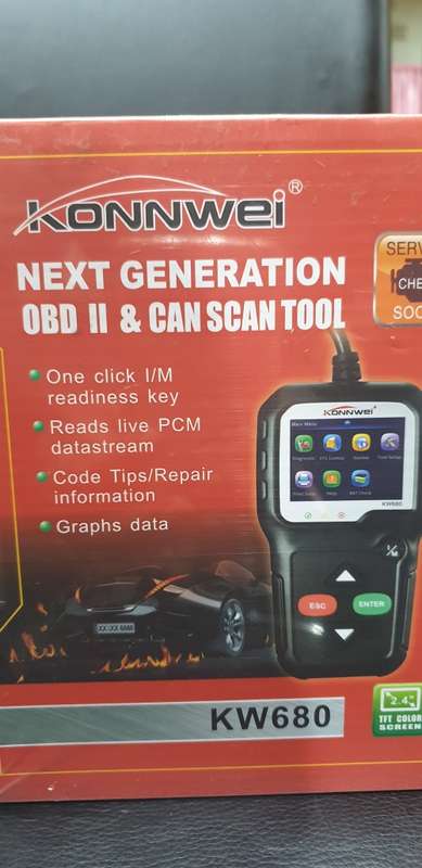 NEXT GENERATION OBD II & CAN SCAN TOOL KW680