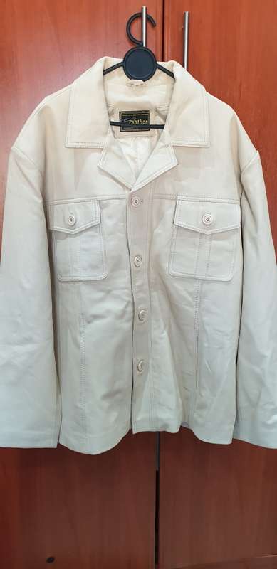 GENUINE LEATHER PANTHER JACKET (UNUSED)4xl...see desc