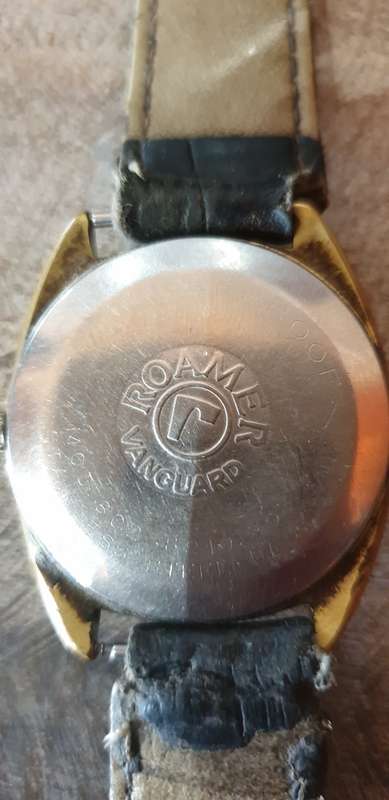 VINTAGE ROAMER VANGUARD INCABLOC 17 SWISS MADE (WORKING ORDER) MECHANICAL WRIST WATCH