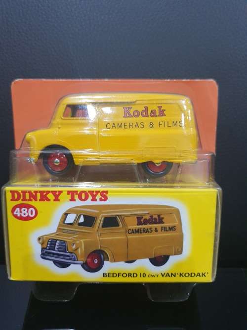 DINKY TOYS COLLECTION..BEDFORD VAN ..KODAK  ..NO.  480
