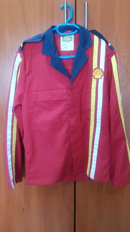 ORIGINAL SHELL CONTI SUIT POLY VISCOSE..MANCAVE ITEM..UNUSED