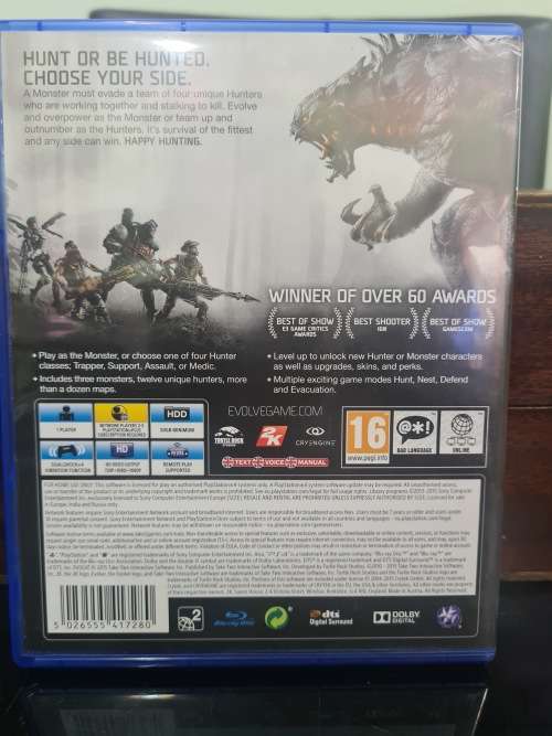 PS4 EVOLVE