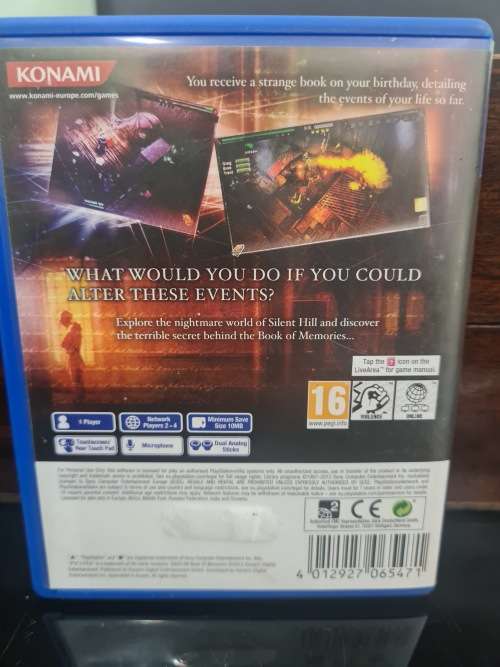 PSVITA SILENT HILL BOOK OF MEMORIES