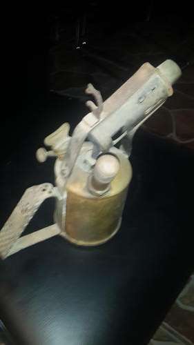 ANCIENT BLOW TORCH[BRASS]C DESCRIPTION]REG TRADE MARK PRIMUS