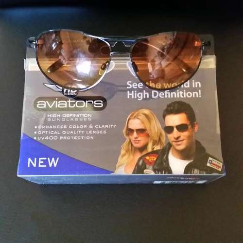 HD VISION AVIATORS SUNGLASSES
