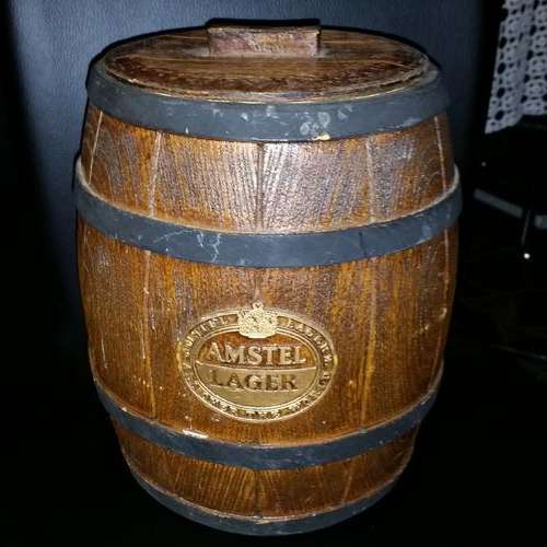 WOODEN LOOK AMSTEL LARGER ICE BARREL[BAR ITEM]