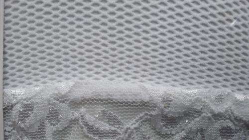 Sexy Fishnet Stockings with lace (White) small hole