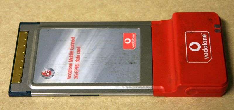 3G card PCMCIA - Vodacom