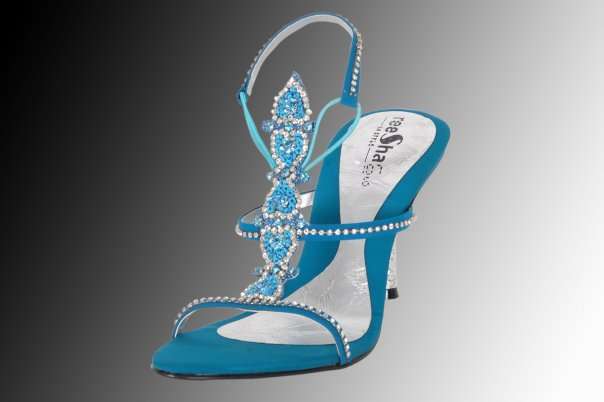 Exclusive swarovski crystal sandal