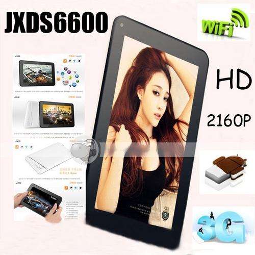 JXD S6600 7" A13 Android 4.0.4 1.2GHZ Cortex A8 3D 5-Point Capacitive 512MB DDR3 RAM 8GB