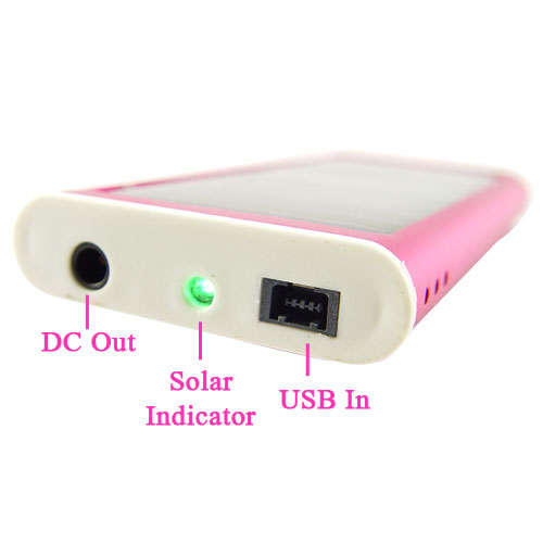 Solar Battery Charger for Phones, Cameras, USB Devices