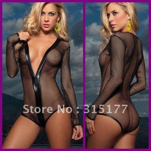Sexy & Cheekee Black Fishnet