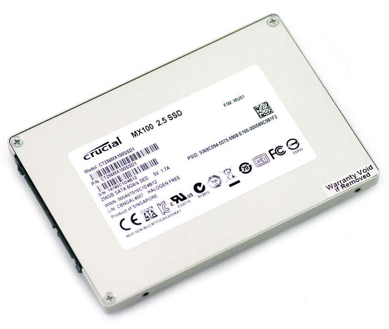 Crucial CT256MX100 MX100 256GB 2.5" SATA III 6GB/s Solid State Drive (256 GB SSD LAPTOP Hard Drive)L