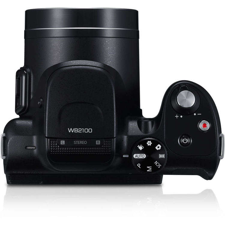 SAMSUNG WB2100 16.2MP Smart  Camera - Black - PLEASE READ