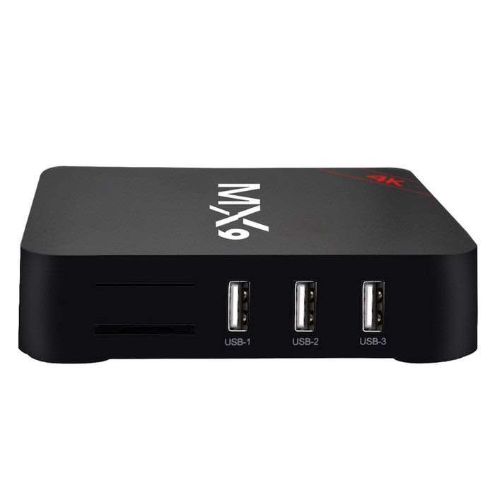 MX9 4K Ultra HD Smart Android TV Box - Support Showmax, Netflix and DSTV Now