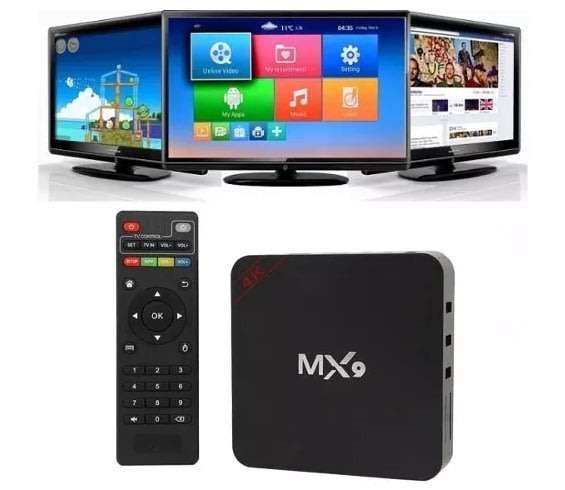 MX9 4K Ultra HD Smart Android TV Box - Support Showmax, Netflix and DSTV Now