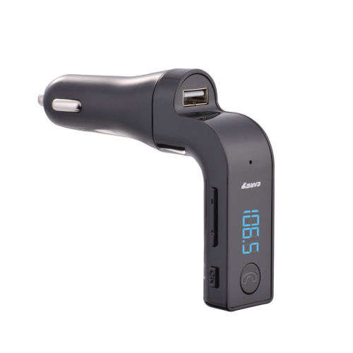 CARG7 Bluetooth Car Modulator and Charger BLACK