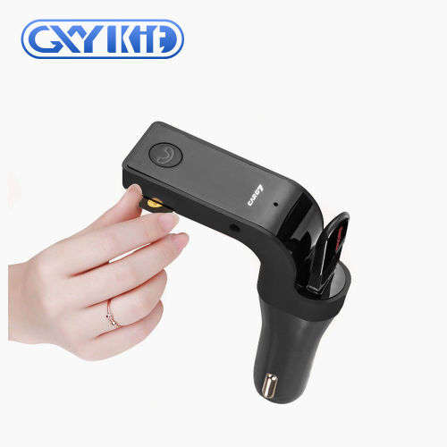 CARG7 Bluetooth Car Modulator and Charger BLACK