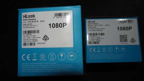 2 x HiLook Camera`s
