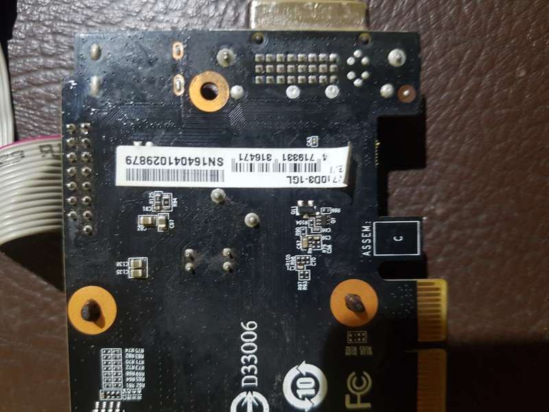 Nvidea Geforce GT710 1 GB Graphics Card