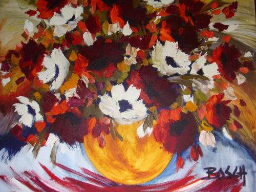 Cornelius Bosch,Flowers.