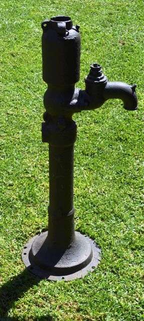 ANTIQUE `FIRE HYDRANT AND OUTSIDE WATER TAP