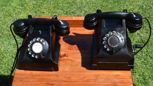Old Bakelite Phones