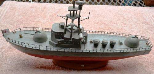 SPIKE CRAFT OF S.A. NAVY - wooden model