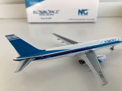 EL AL Israel Airlines Boeing 757 diecast aircraft model 1:400 scale