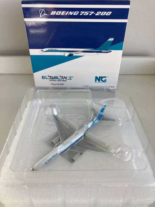EL AL Israel Airlines Boeing 757 diecast aircraft model 1:400 scale