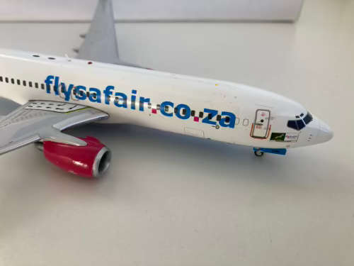 FlySafair aircraft model 1:200 scale