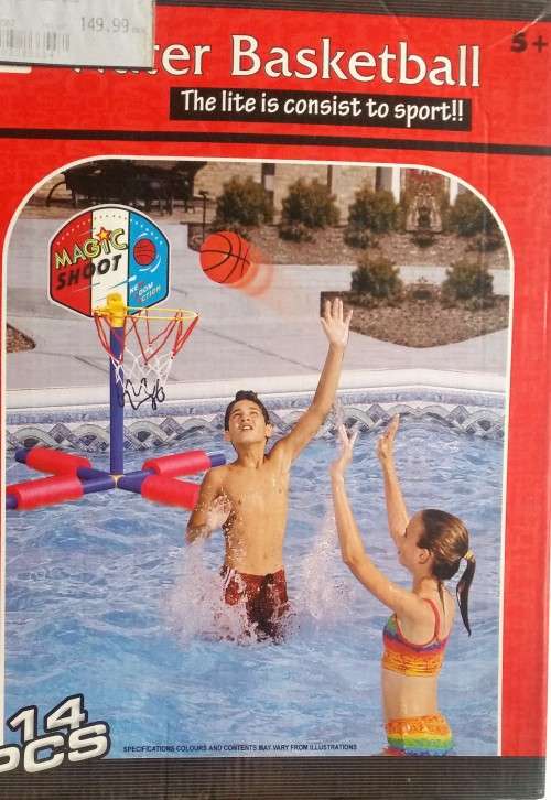 Water Basketball set - Just in time for summer.