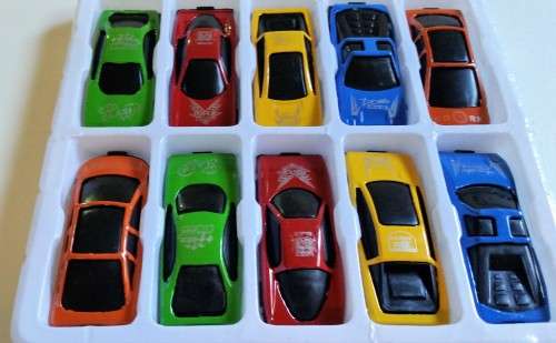 10 Piece DIE CAST car set