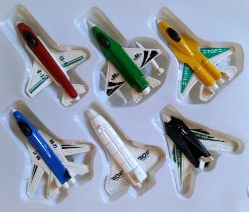 6 Piece DIE CAST Battle Plane