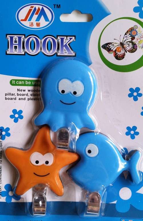 Adorable Decorative Hooks for Bedroom or Bathroom