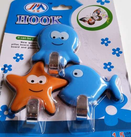 Adorable Decorative Hooks for Bedroom or Bathroom