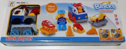 Perfect Christmas Gift ! BIG BLOCK  Truck and Car set