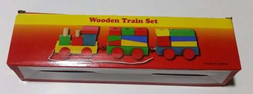 All Time Favourite -  Wooden Train Set -  Perfect Christmas Gift !