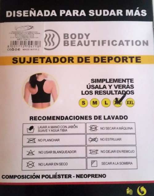 Ladies Active ware Sports Bra  - Neotex Smart Fabric