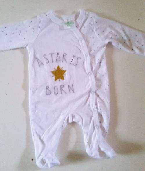 A star is born Baby Grow