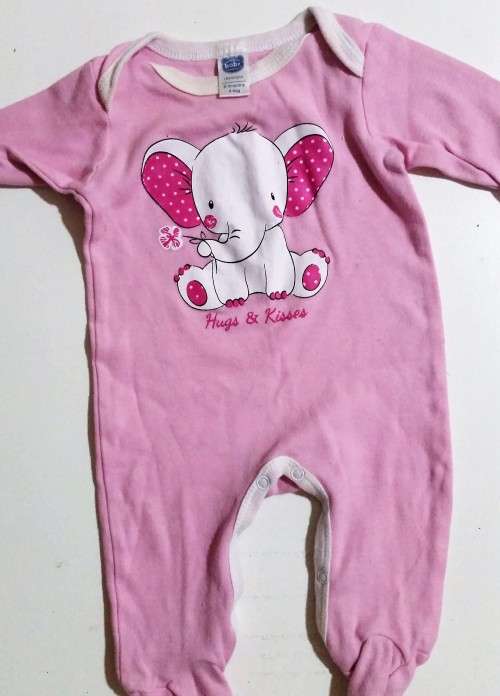 Super Cute Pink Baby Grow - Like New Condition