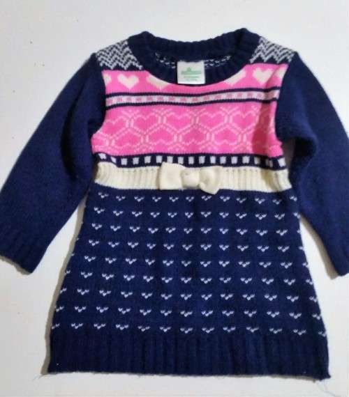 STUNNING Wool Dress Age 6 - 12 Months