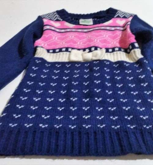 STUNNING Wool Dress Age 6 - 12 Months