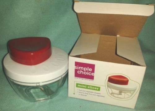 Mini Slicer - for those times you only need a little thing sliced and diced