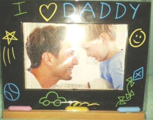 NEW SHIPPING RATES--I LOVE DADDY Photo Frame - Ideal Gift !!